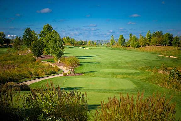 A view from a tee at Belterra Casino Golf Club