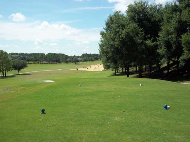 A view from a tee at Kings Ridge Golf Club