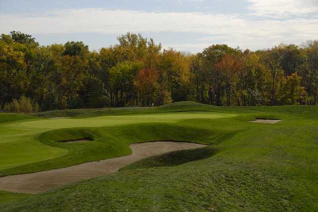 A fall view from Hickory Stick Golf Club