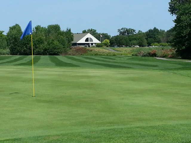 A view of a green at Inkster Valley Golf Club