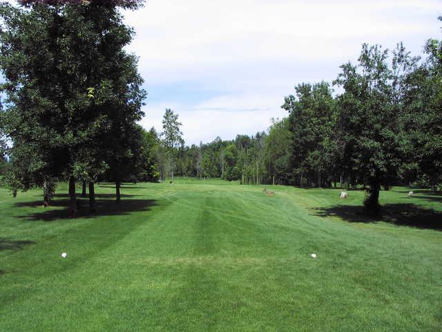 A view from tee at Yellow Course from Irish Hills Golf & Country Club.