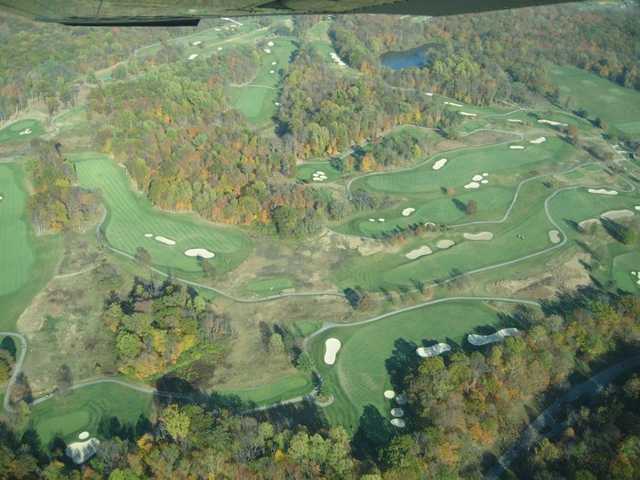 Aerial view from The Fort Golf Resort