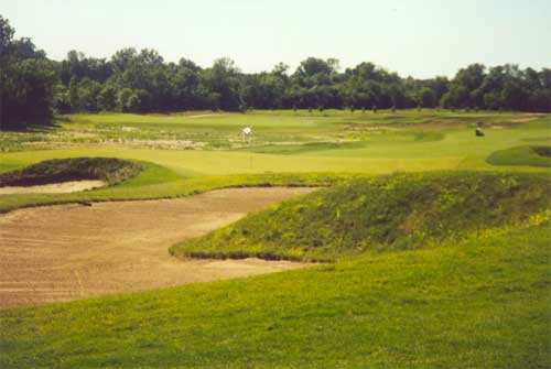 A view of green #10 at The Trophy Club.