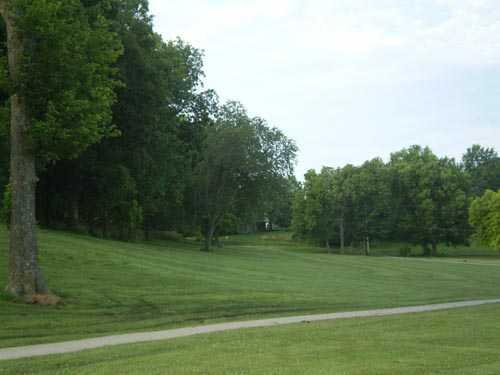 A view of the 1st green at Oak Country Club.