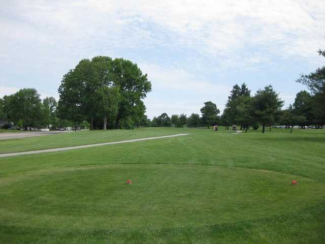 A view from the 2nd tee at Sarah Shank Golf Course