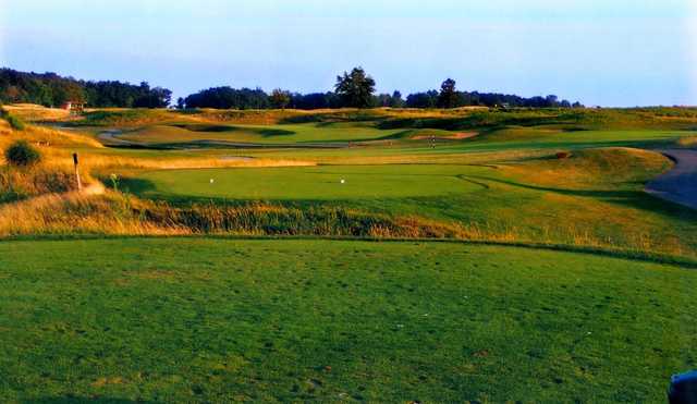 A view from tee #7 at Noble Hawk Golf Links