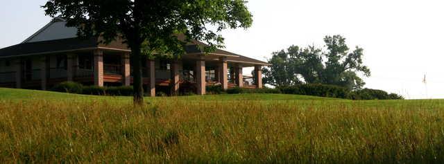 A view of the clubhouse at Tara Hills Golf Course