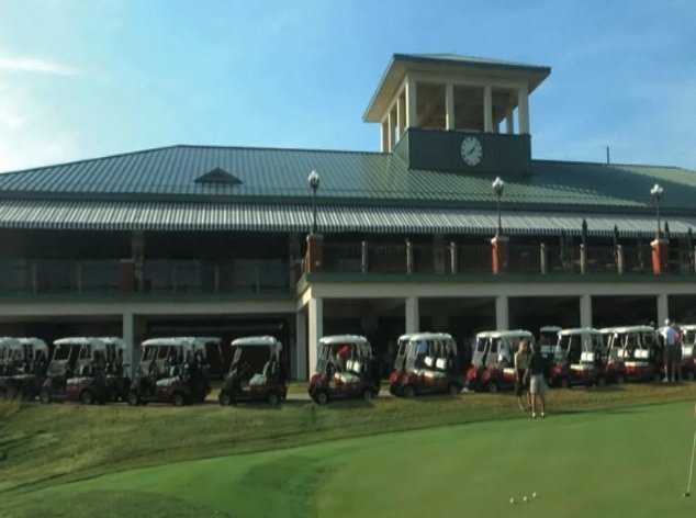 A view of the clubhouse from White Clay Creek Country Club at Delaware Park