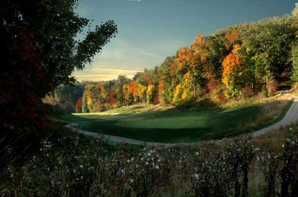 A view of hole #15 at Missouri Bluffs Golf Club