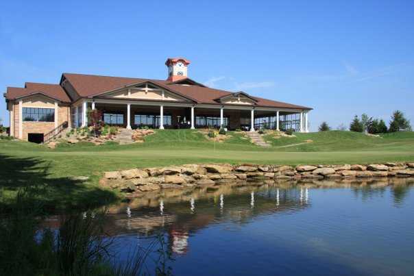 A view of the clubhouse at The Quarry Golf Club