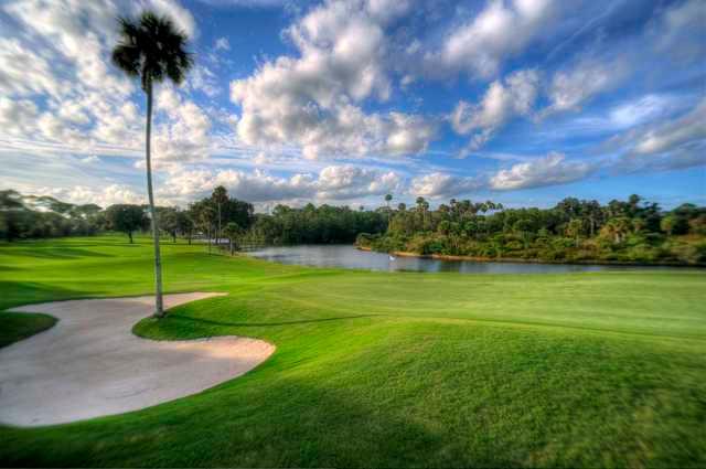 View from No.1 at Palm Harbor GC