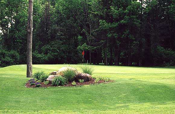 A view of a hole at Emerald Woods Golf Course
