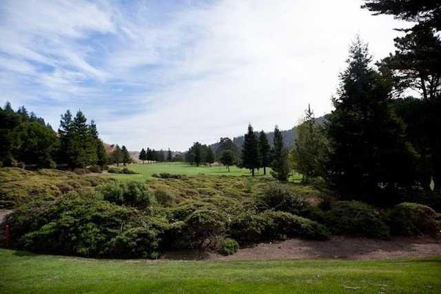A view from tee #1 at  San Geronimo Golf Club.