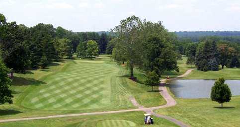 A view of a fairway at Springfield Country Club
