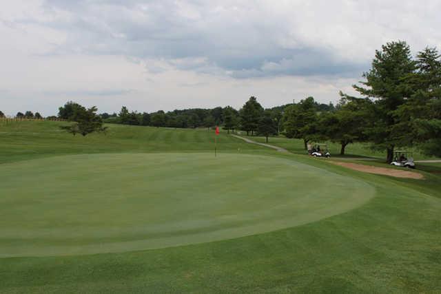 A view of hole #5 at Longview Golf Course