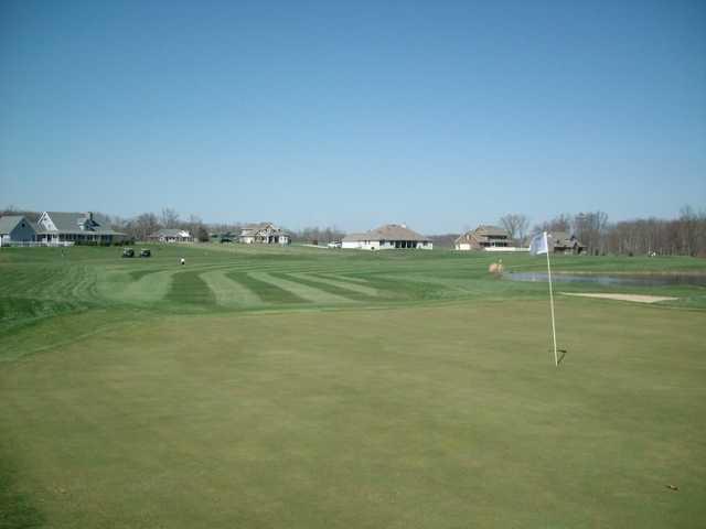 A view of the 14th hole at Eagle Trace Golf Course