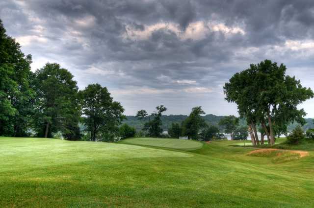 A cloudy view from Mississippi Dunes Golf Links