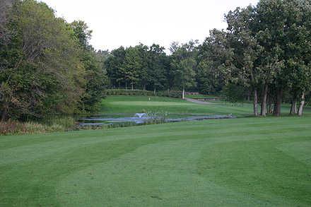 A view of hole #16 at Hidden Greens Golf Course