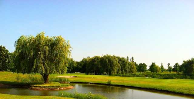 A view of hole #3 at ShadowBrooke Golf Course