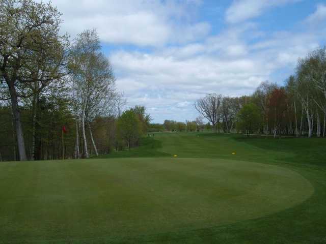 A view of the 4th hole at Chisago Lakes Golf Course
