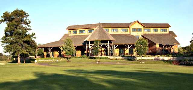 A view of the clubhouse at Refuge Golf Club