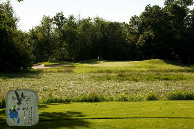 A view from tee #8 at Refuge Golf Club