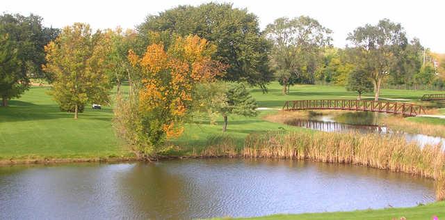 A view from Vernon Hills Golf Course.