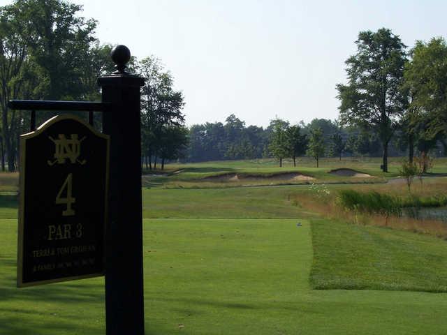 A view from tee #4 from Warren Golf Course At Notre Dame