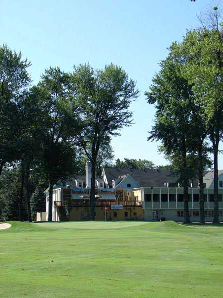 A view of hole #9 at Heather Downs Country Club