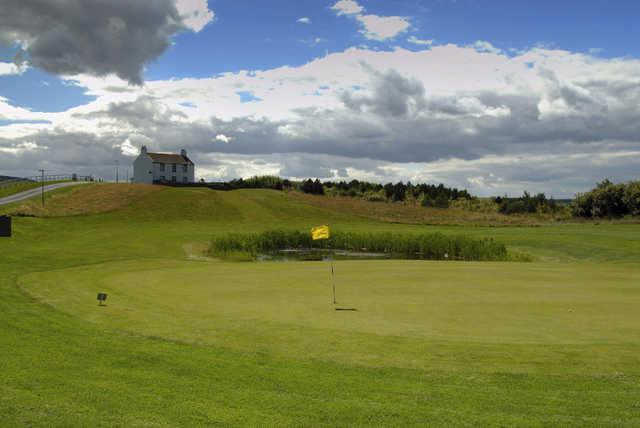 A view of green #3 at Eyemouth Golf Club (Barry Howells)