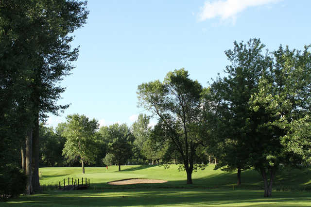 A view of the 8th hole at Glencoe Country Club