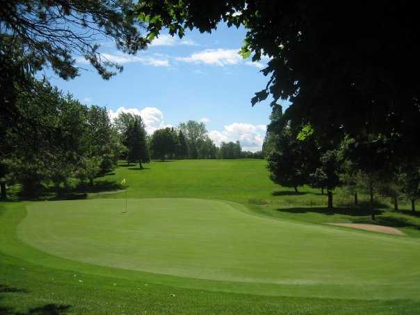 A view of green at Goderich Sunset Golf Club