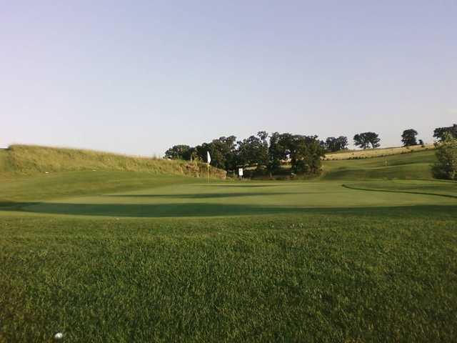 A view of green at Zumbro Falls Golf Club