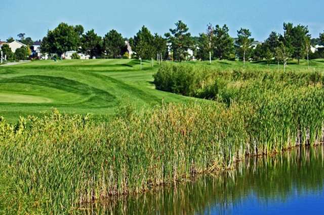 A view from Cedar Creek Golf Course