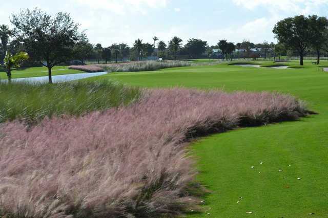 A view of the 15th hole from The Bridges at Springtree Golf Club