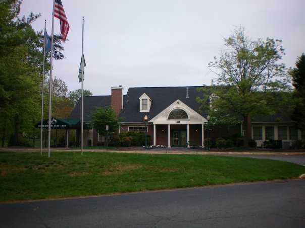 A view of the clubhouse at Penderbrook Golf Club