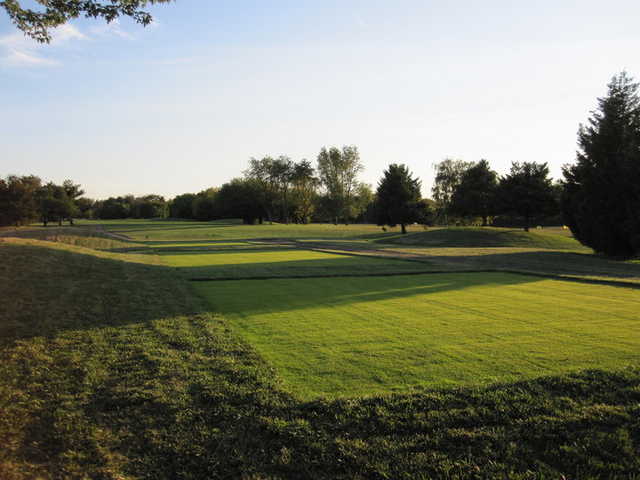 A view from the 1st tee at Herndon Centennial Golf Course