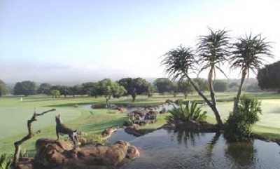 A view of a green at Mbombela Golf Club.