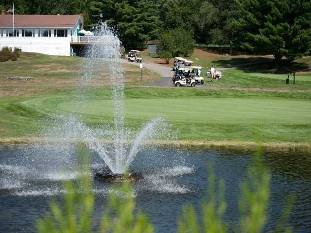 A view of the clubhouse at Windham Golf Course