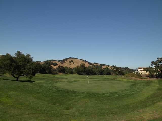 The fourth hole at Eagle Ridge Golf Club is the first of four par 5s.