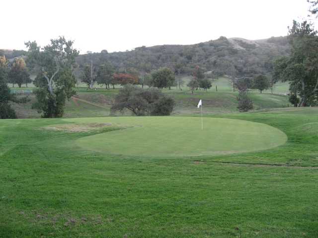 A view of a green at Gavilan Golf Course