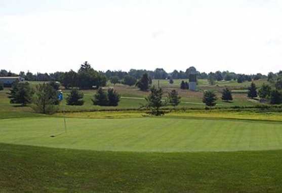 A view of hole #2 at West Course from South Hills Golf Club