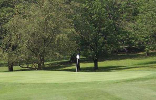 A view of hole #1 at South Course from South Hills Golf Club