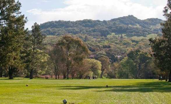 A view from Bennett Valley Golf Course