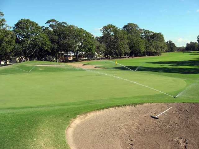 A view of green at Redcliffe Golf Club