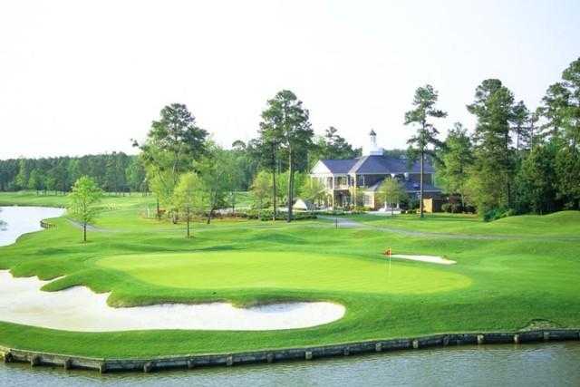 A view of the clubhouse at Long Bay Golf Club