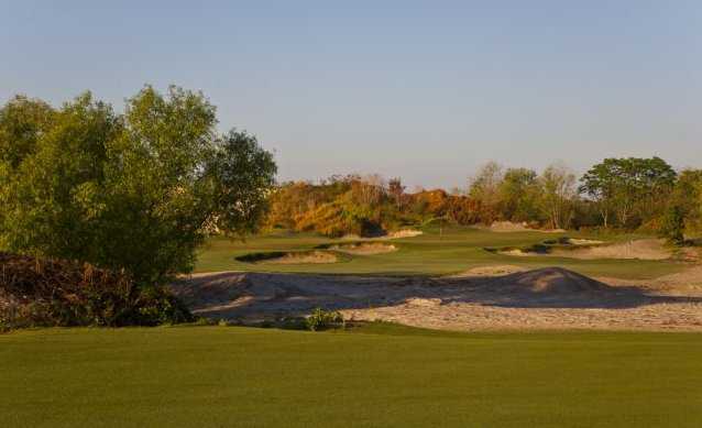A view of the 8th hole at Red Course from Streamsong Resort