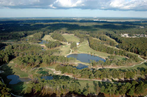 Aerial view from Red Wing Lake Golf Course