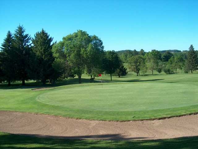 A view of the 4th green at Skyline Golf Course