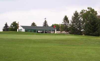 A view of the clubhouse at Delbrook Golf Club